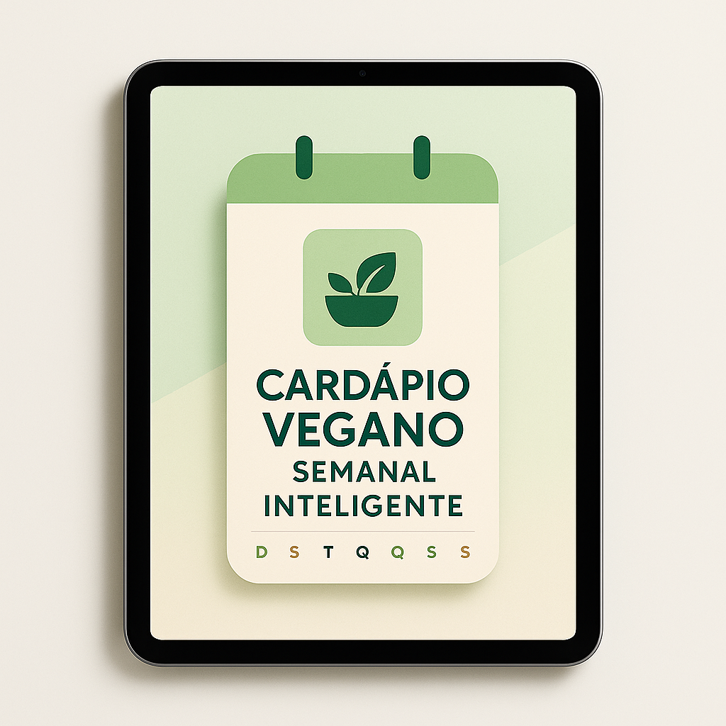 Bônus 3 – Cardápio Vegano Semanal Inteligente