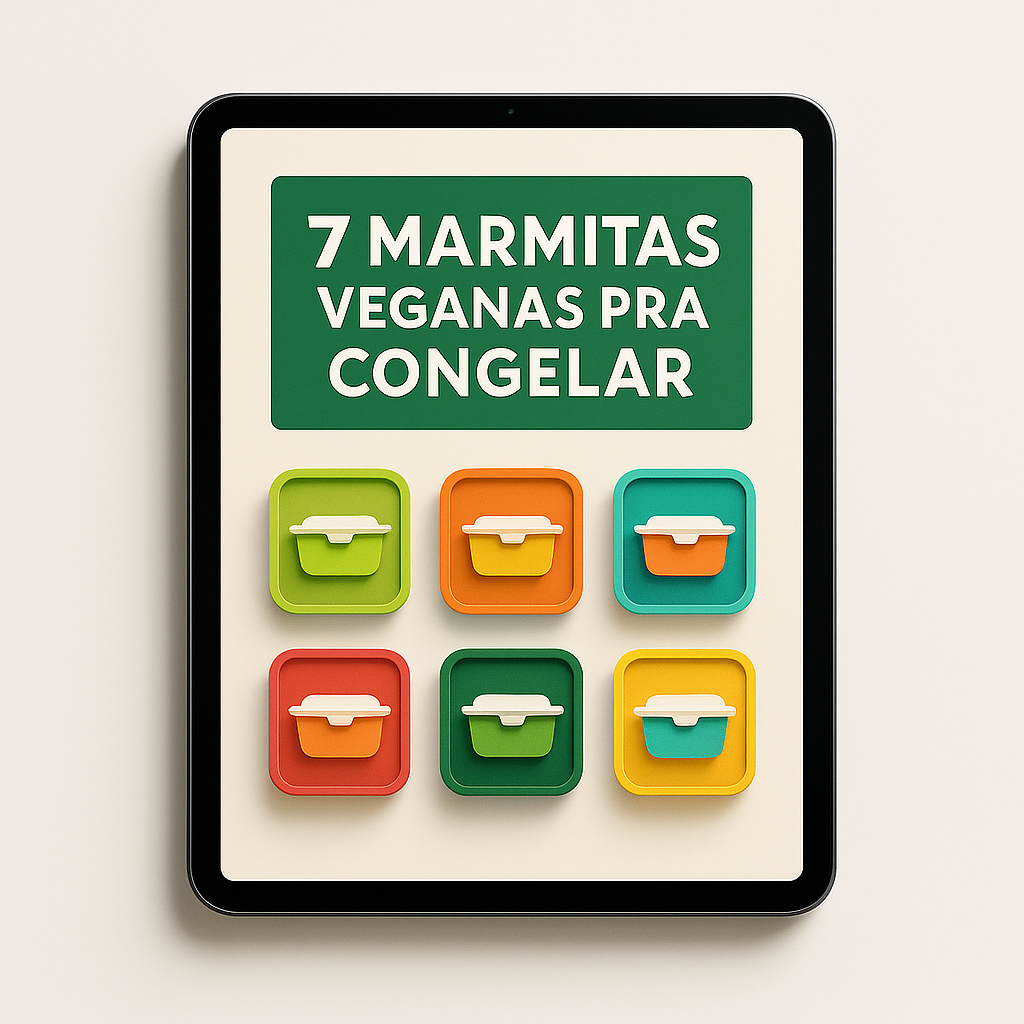 Bônus 2 – 7 Marmitas Veganas Pra Congelar