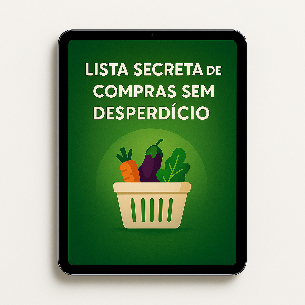 Bônus 1 – Lista Secreta de Compras Sem Desperdício